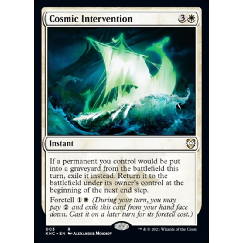 Cosmic Intervention [Kaldheim Commander]
