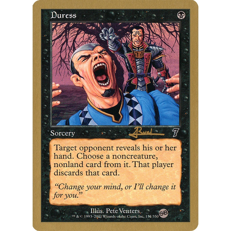 Duress (Antoine Ruel) (SB) [World Championship Decks 2001]