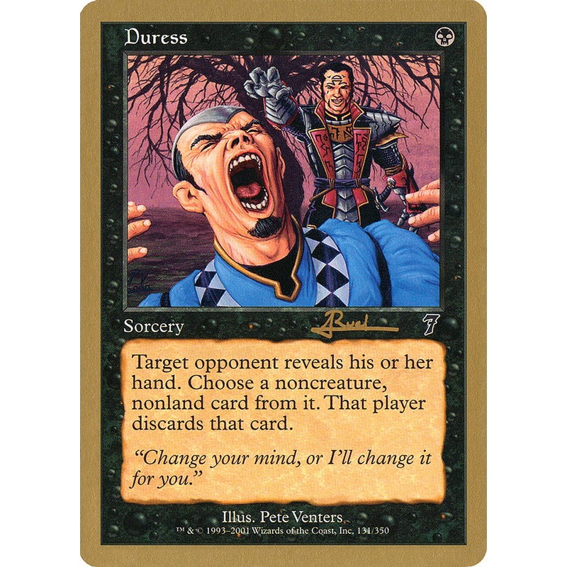 Duress (Antoine Ruel) [World Championship Decks 2001]