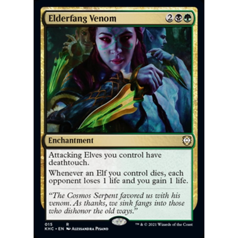 Elderfang Venom [Kaldheim Commander]