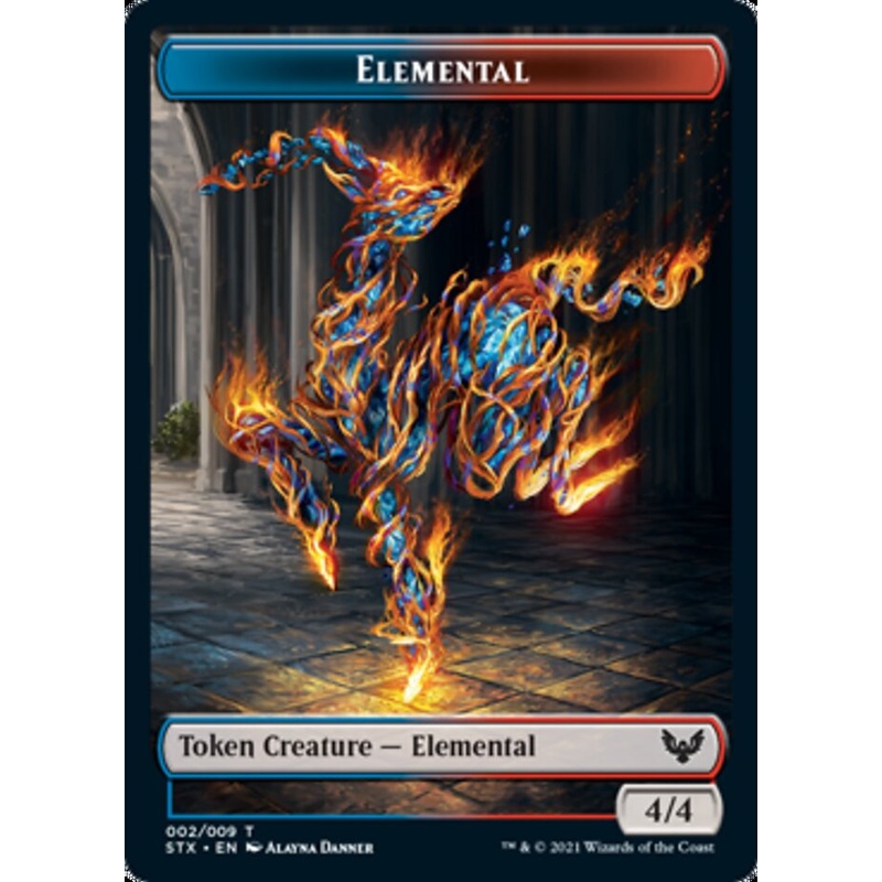 Elemental Token [Strixhaven: School of Mages Tokens]