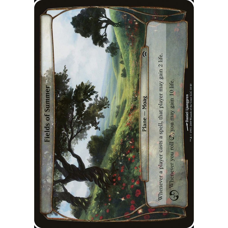 Fields of Summer (Planes) [Planechase Planes]