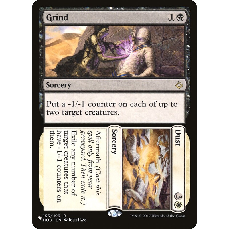 Grind // Dust [The List]