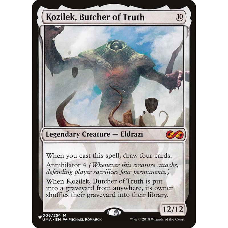 Kozilek, Butcher of Truth [The List]