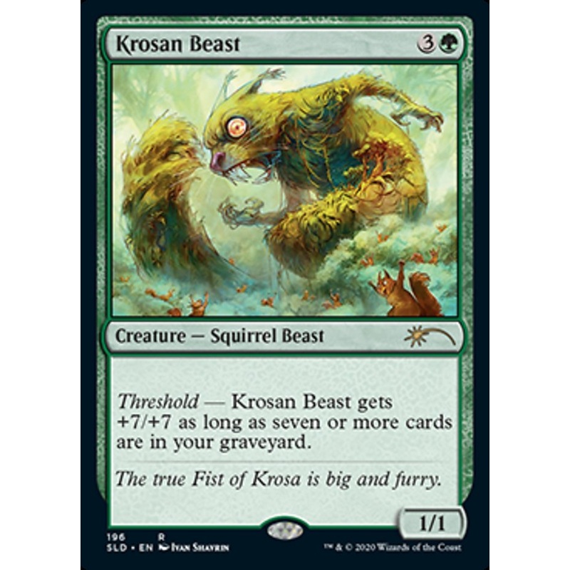 Krosan Beast [Secret Lair Drop Series]