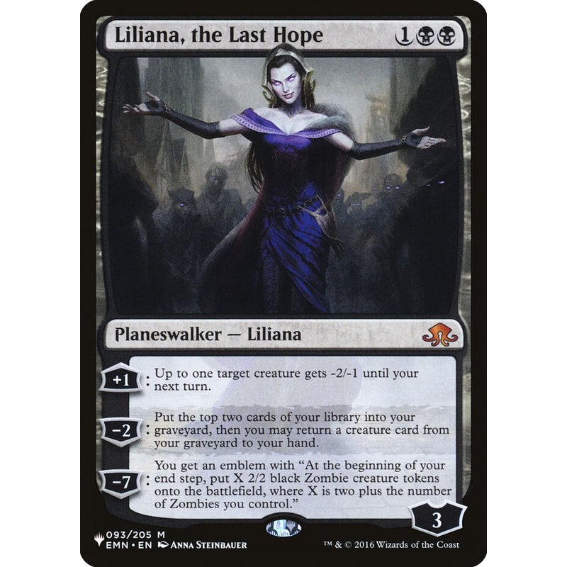 Liliana, the Last Hope [The List]