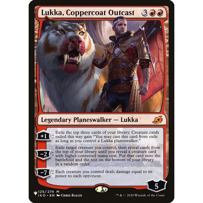 Lukka, Coppercoat Outcast [The List]
