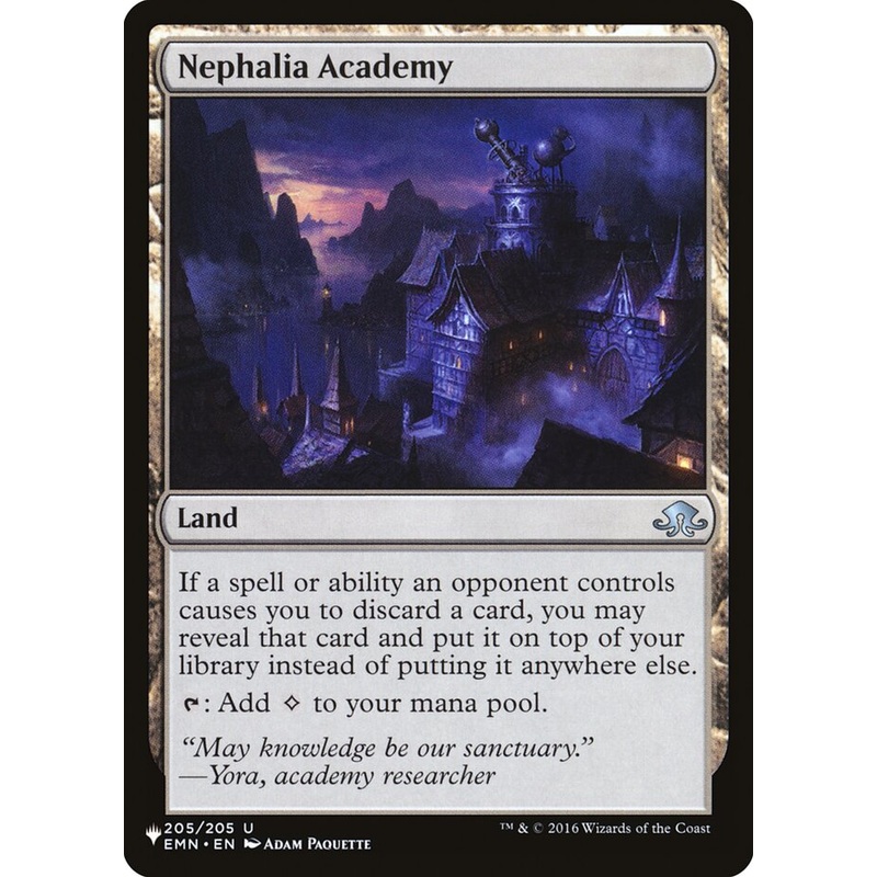 Nephalia Academy [The List]