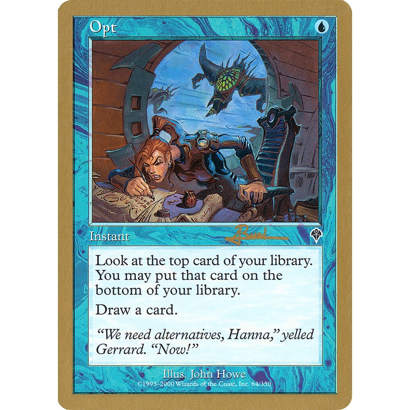 Opt (Antoine Ruel) [World Championship Decks 2001]