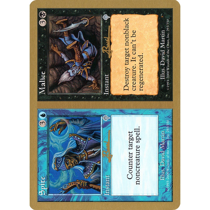 Spite // Malice (Antoine Ruel) [World Championship Decks 2001]