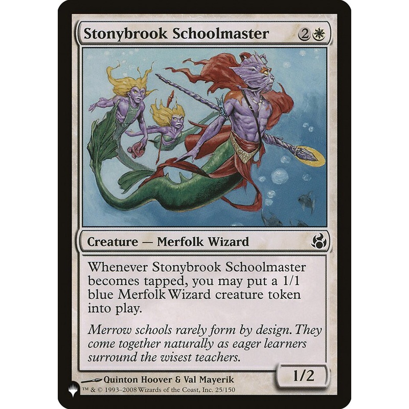 Stonybrook Schoolmaster [The List]