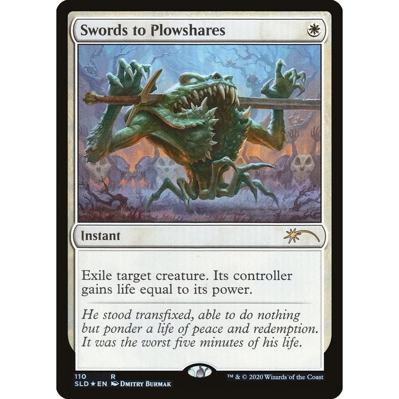 Swords to Plowshares (110) [Secret Lair Drop Series]