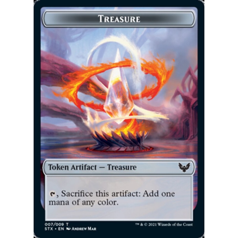 Treasure Token [Strixhaven: School of Mages Tokens]