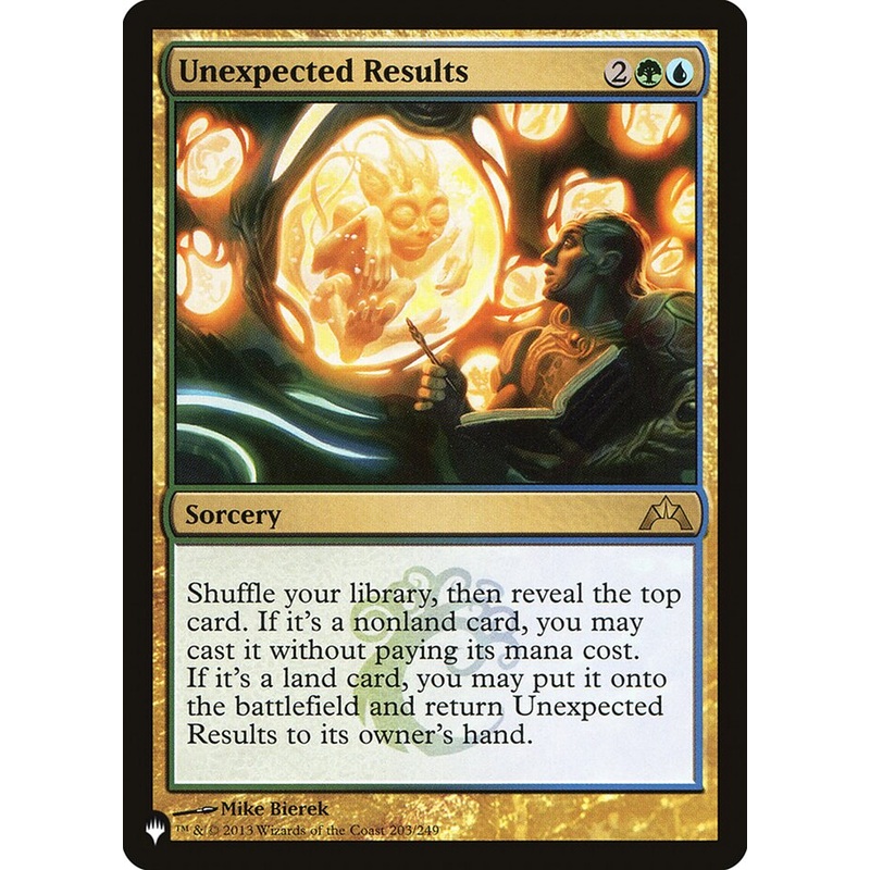 Unexpected Results [The List]