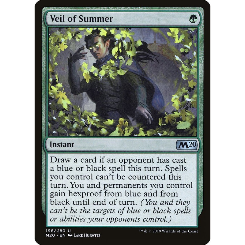 Veil of Summer [Core Set 2020]