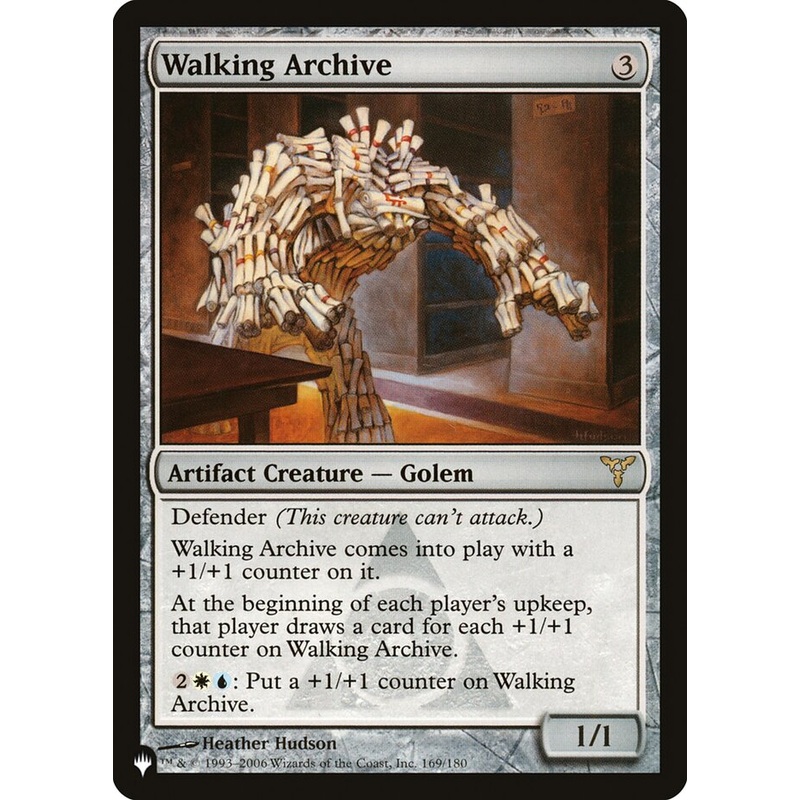 Walking Archive [The List]