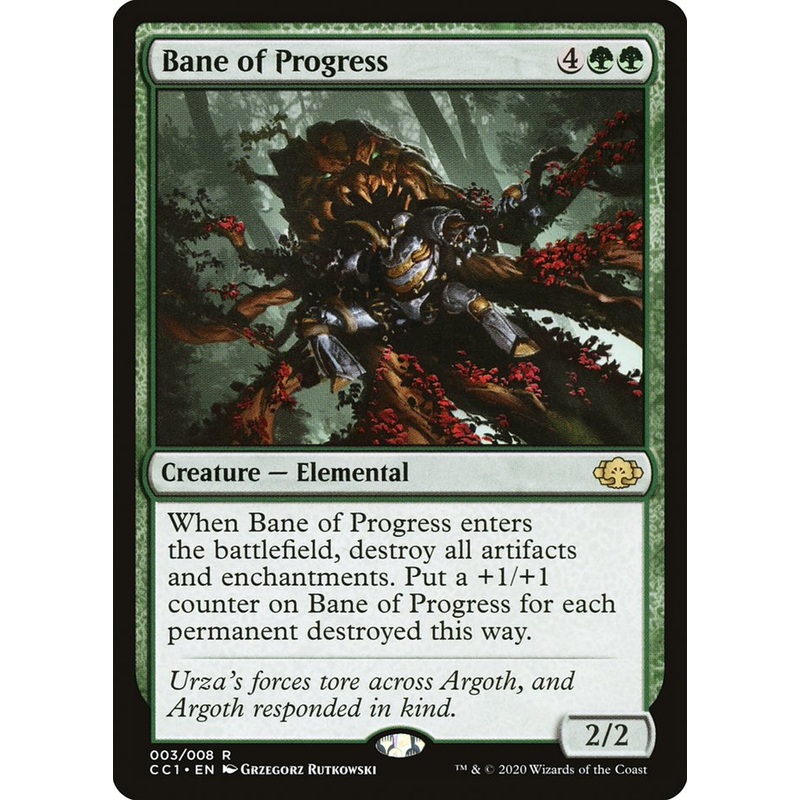 Bane of Progress [Commander Collection: Green]