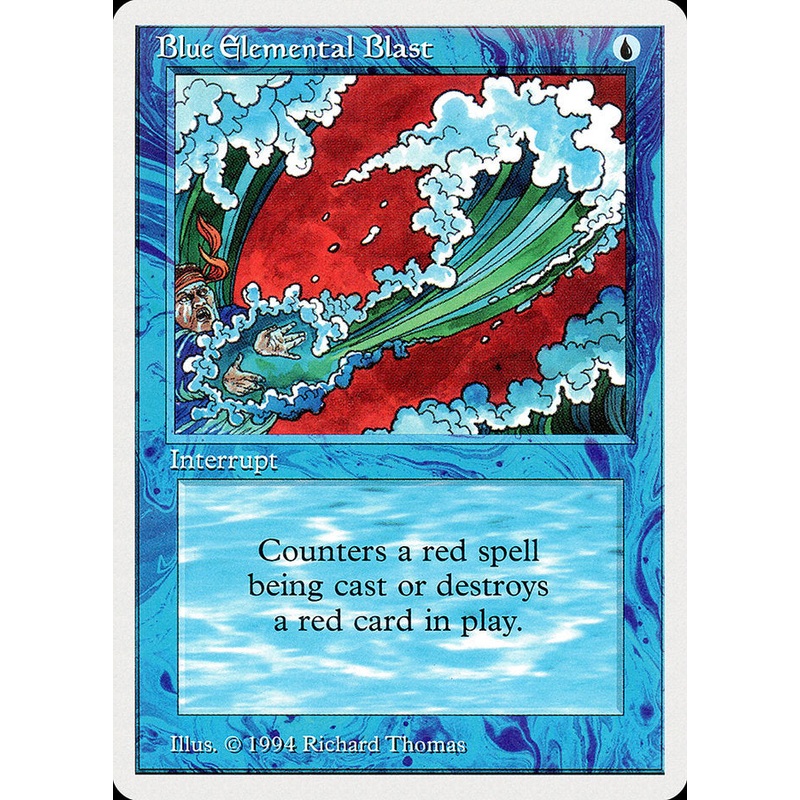 Blue Elemental Blast [Summer Magic / Edgar]
