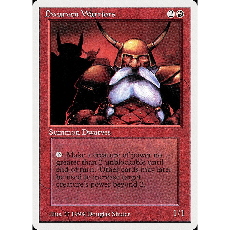 Dwarven Warriors [Summer Magic / Edgar]