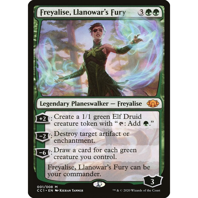 Freyalise, Llanowar's Fury [Commander Collection: Green]