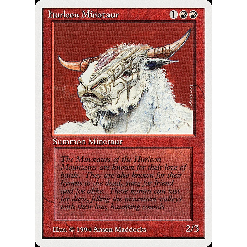Hurloon Minotaur [Summer Magic / Edgar]