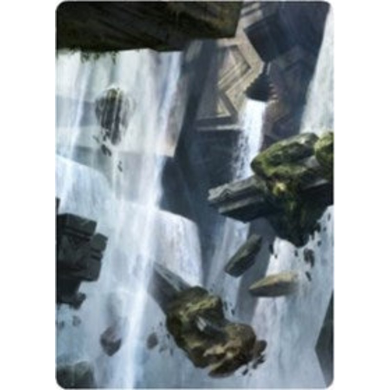 Island 1 Art Card [Zendikar Rising Art Series]