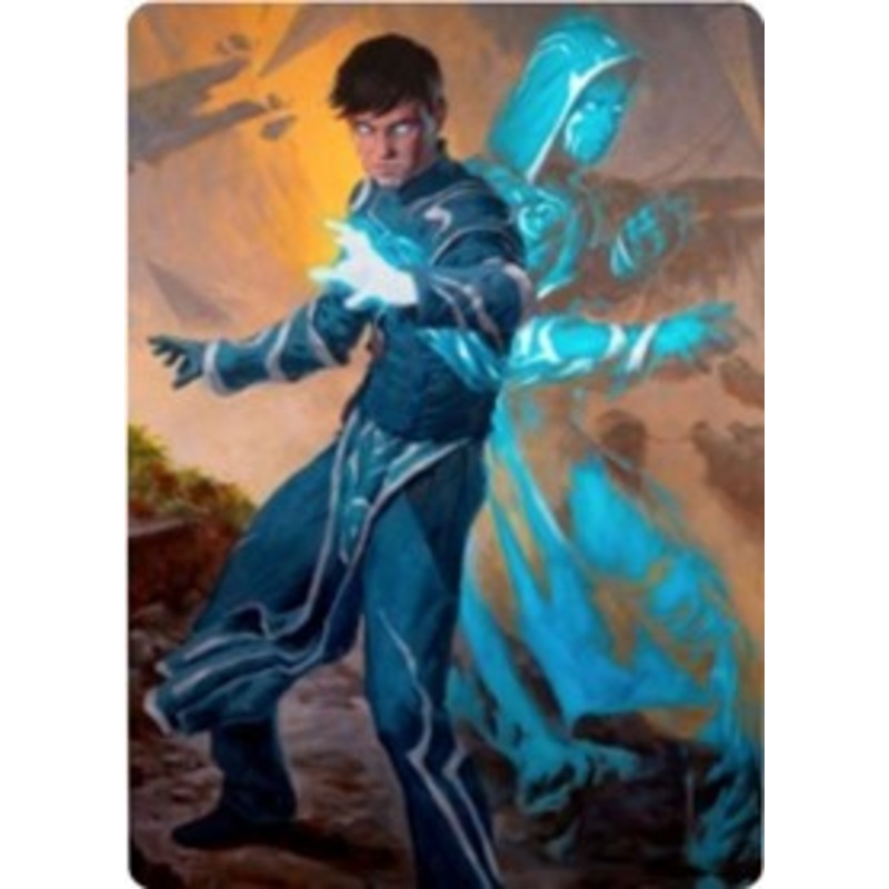 Jace, Mirror Mage 1 Art Card [Zendikar Rising Art Series]