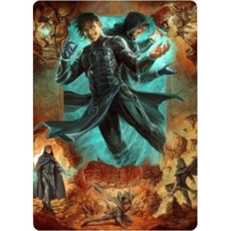 Jace, Mirror Mage 2 Art Card [Zendikar Rising Art Series]