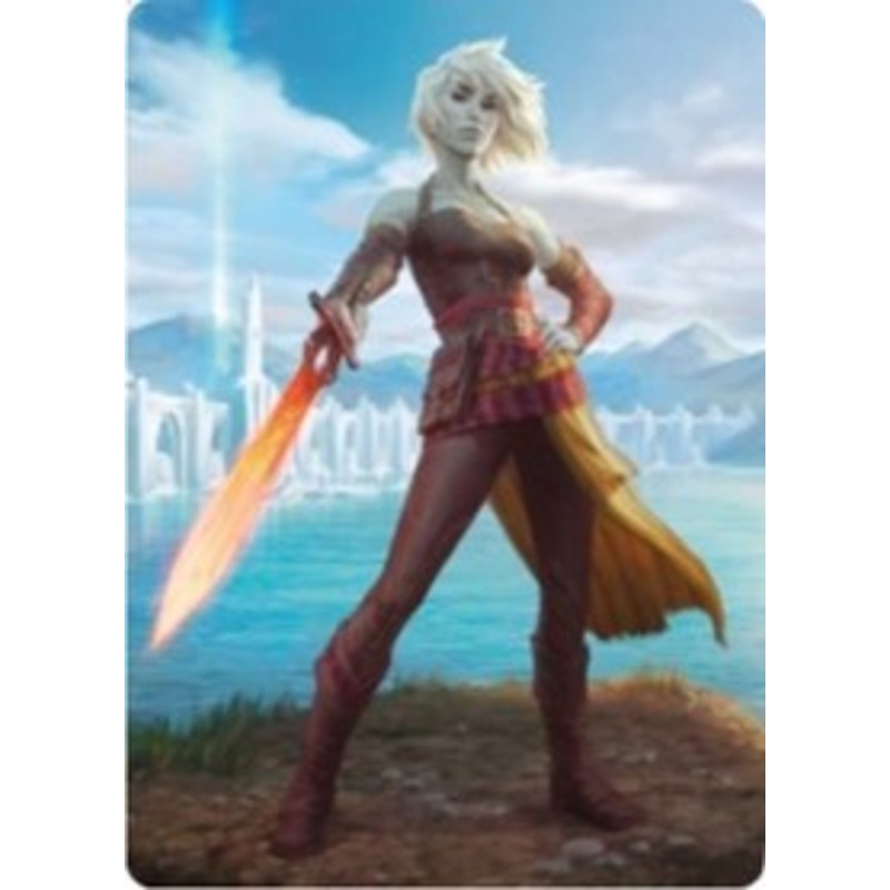 Nahiri, Heir of the Ancients 1 Art Card [Zendikar Rising Art Series]