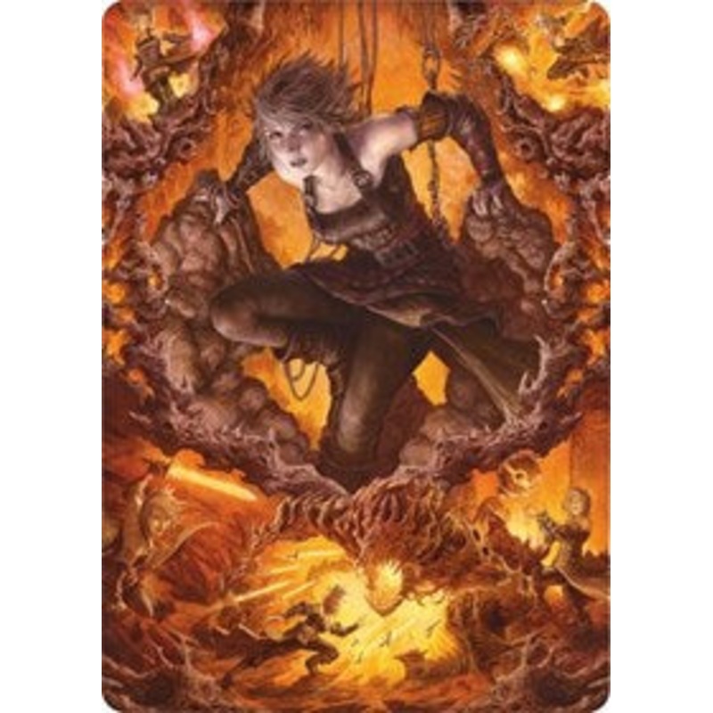 Nahiri, Heir of the Ancients [Zendikar Rising Art Series]
