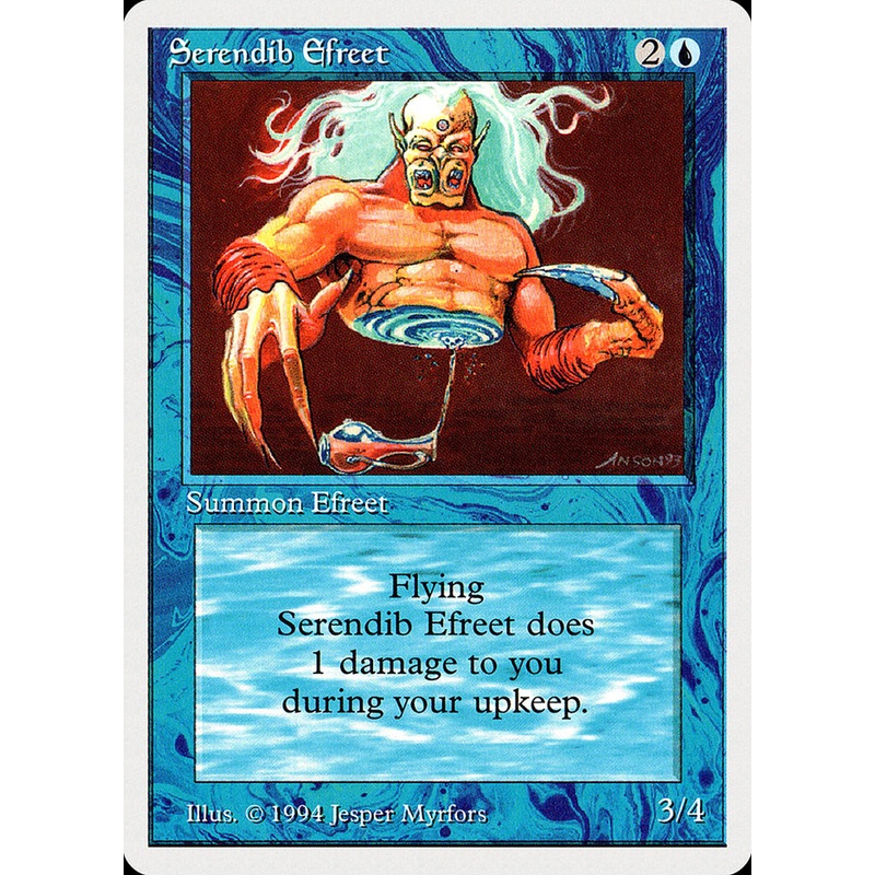 Serendib Efreet [Summer Magic / Edgar]