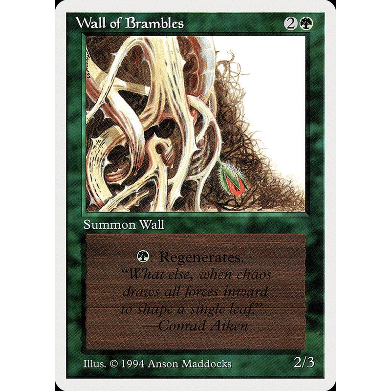 Wall of Brambles [Summer Magic / Edgar]