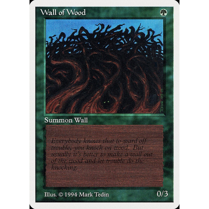 Wall of Wood [Summer Magic / Edgar]