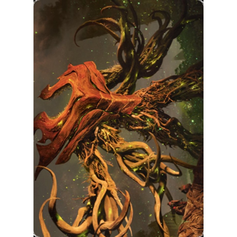 Ashaya, Soul of the Wild Art Card (Gold-Stamped Signature) [Zendikar Rising Art Series]