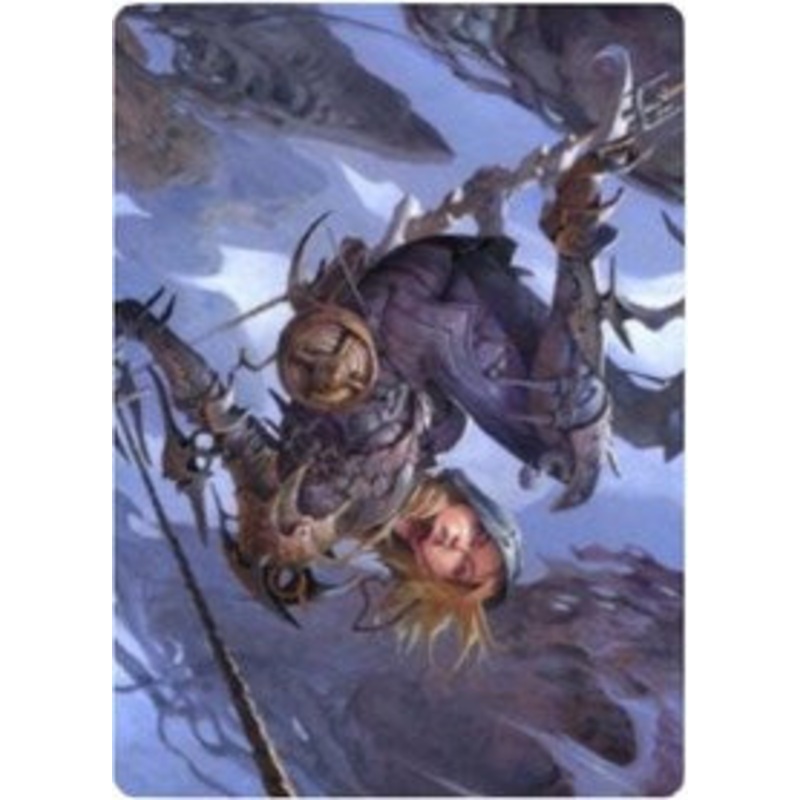 Blackbloom Rogue Art Card [Zendikar Rising Art Series]