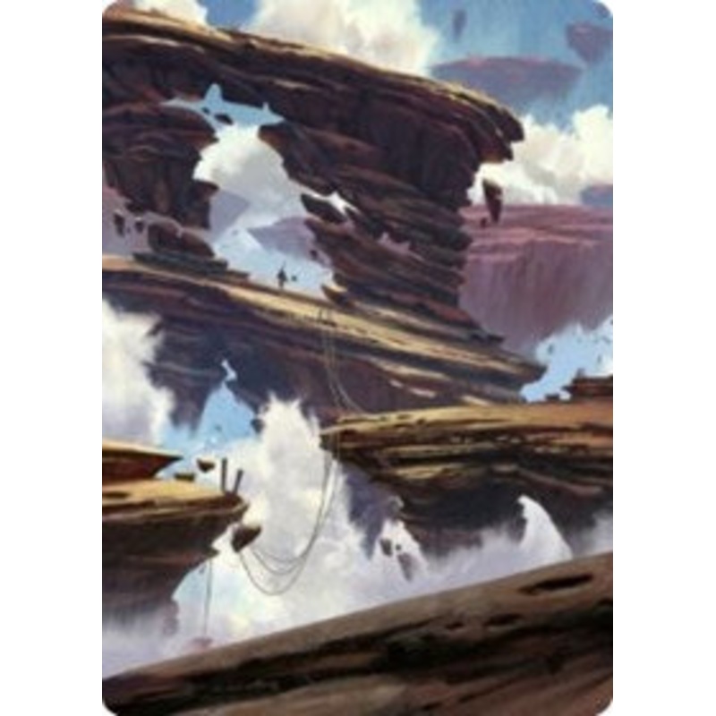 Boulderloft Pathway Art Card [Zendikar Rising Art Series]