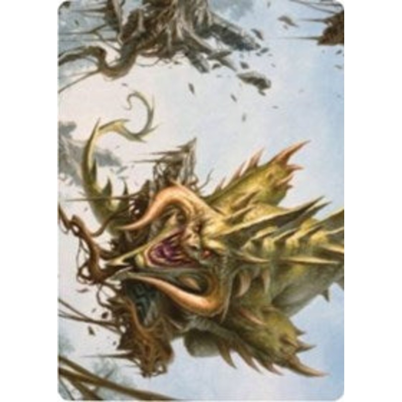 Canopy Baloth Art Card [Zendikar Rising Art Series]