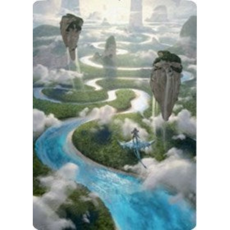 Clearwater Pathway Art Card [Zendikar Rising Art Series]