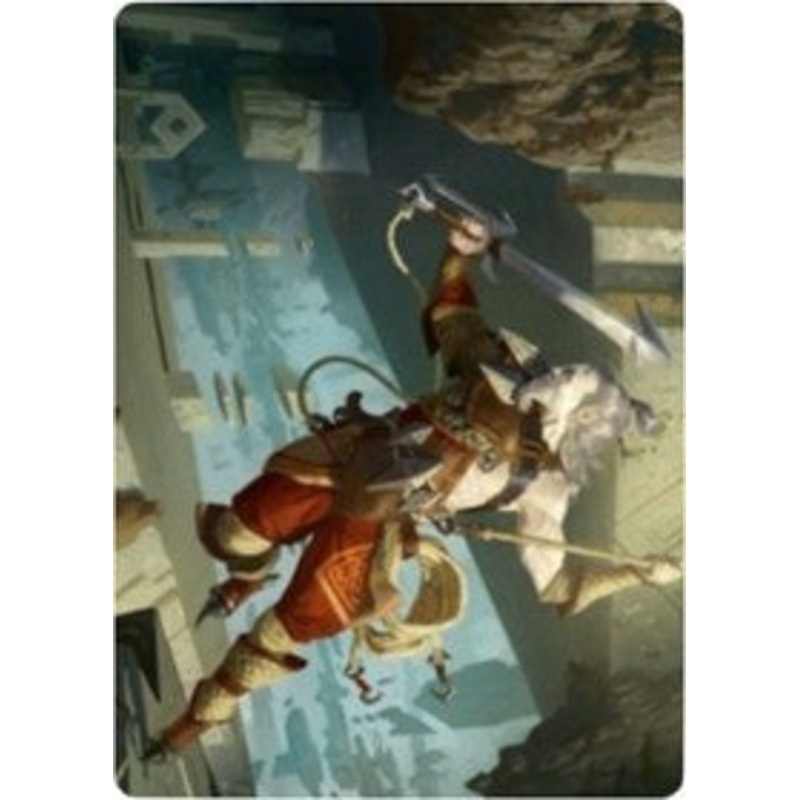 Cliffhaven Sell-Sword Art Card [Zendikar Rising Art Series]
