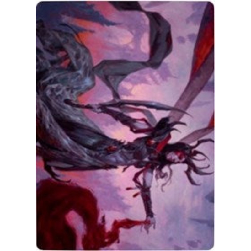Drana, the Last Bloodchief Art Card [Zendikar Rising Art Series]