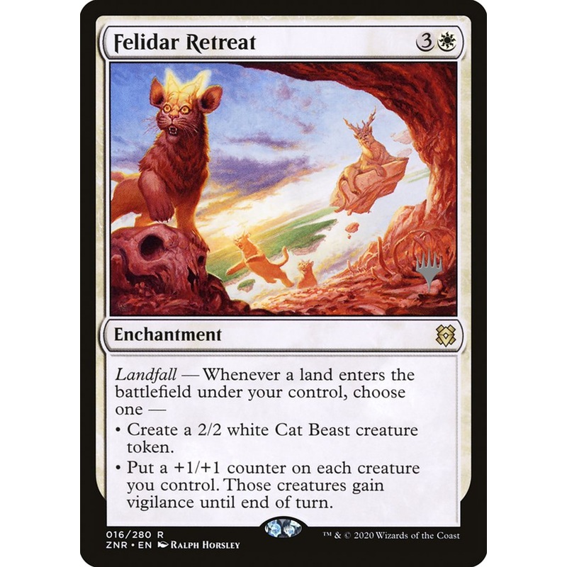 Felidar Retreat (Promo Pack) [Zendikar Rising Promos]