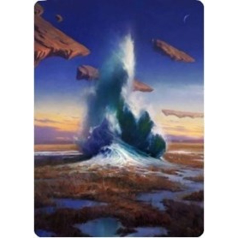 Flooded Strand Art Card [Zendikar Rising Art Series]