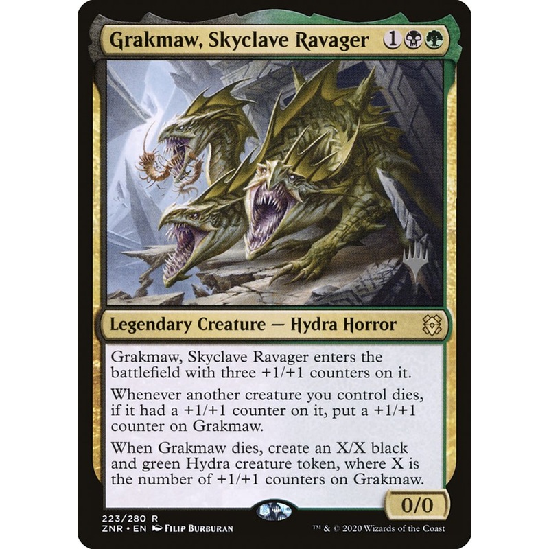 Grakmaw, Skyclave Ravager (Promo Pack) [Zendikar Rising Promos]