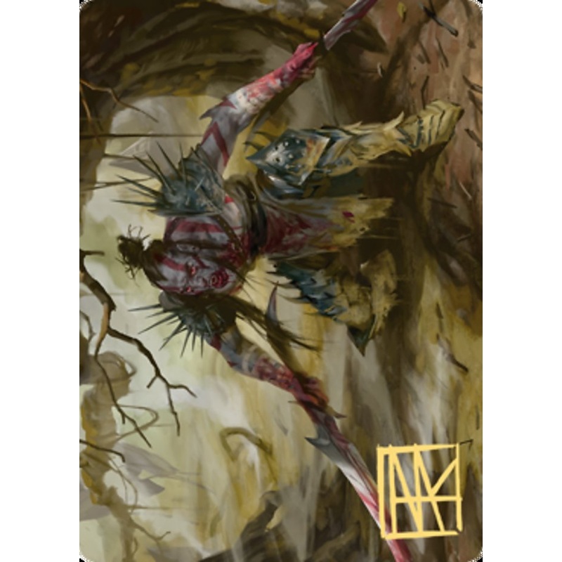 Highborn Vampire Art Card (Gold-Stamped Signature) [Zendikar Rising Art Series]