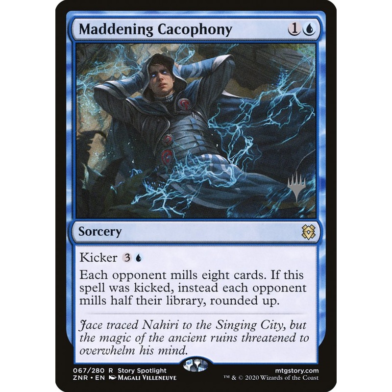 Maddening Cacophony (Promo Pack) [Zendikar Rising Promos]
