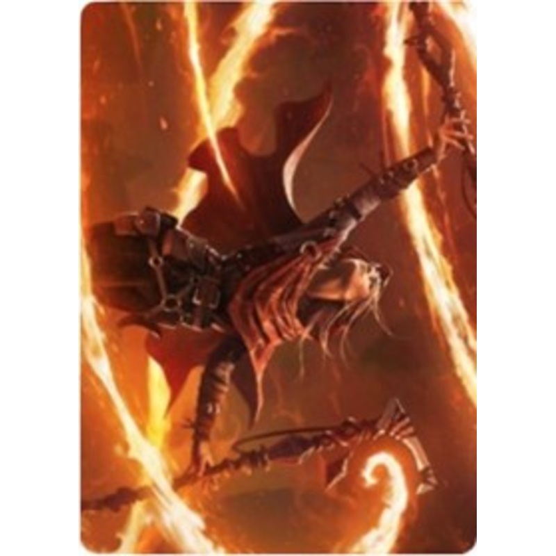 Magmatic Channeler Art Card [Zendikar Rising Art Series]