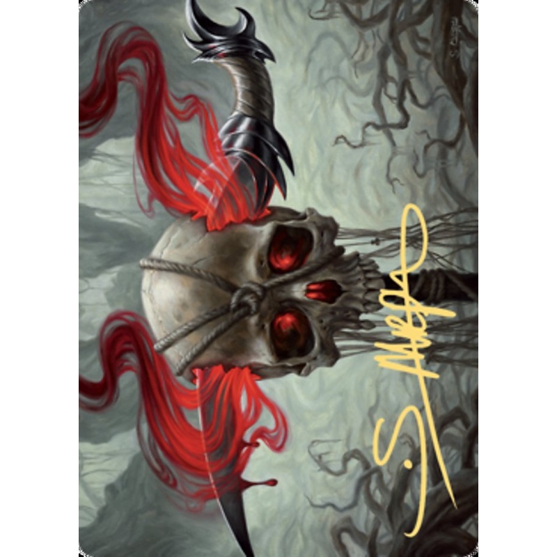 Mind Carver Art Card (Gold-Stamped Signature) [Zendikar Rising Art Series]