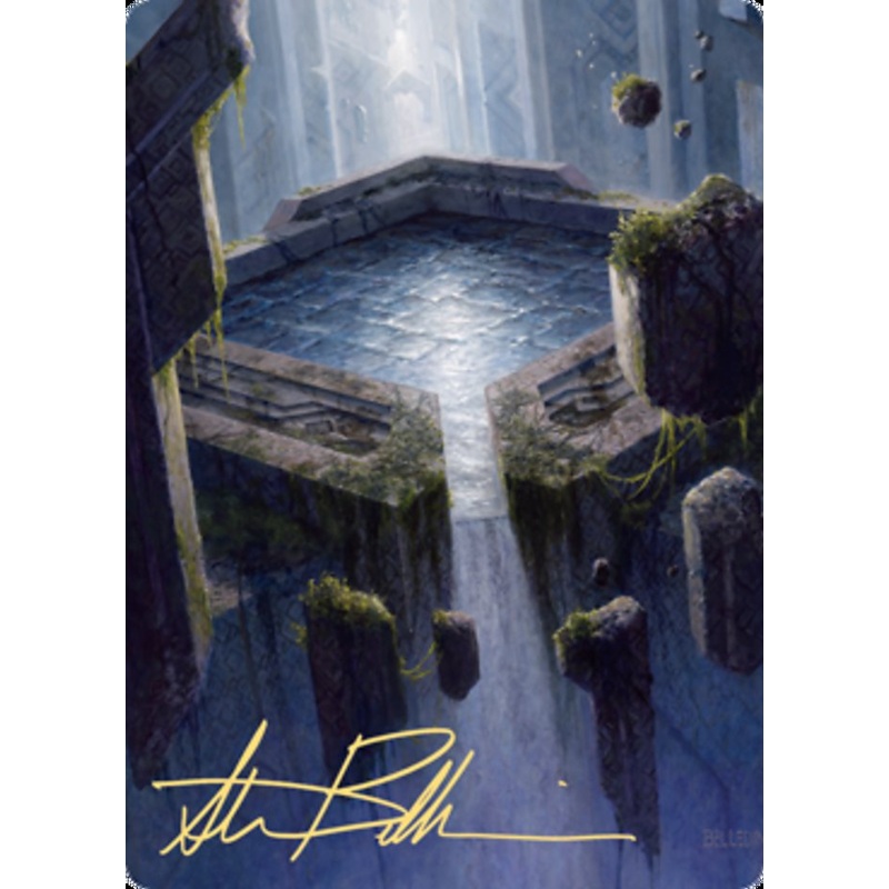 Morphic Pool Art Card (Gold-Stamped Signature) [Zendikar Rising Art Series]