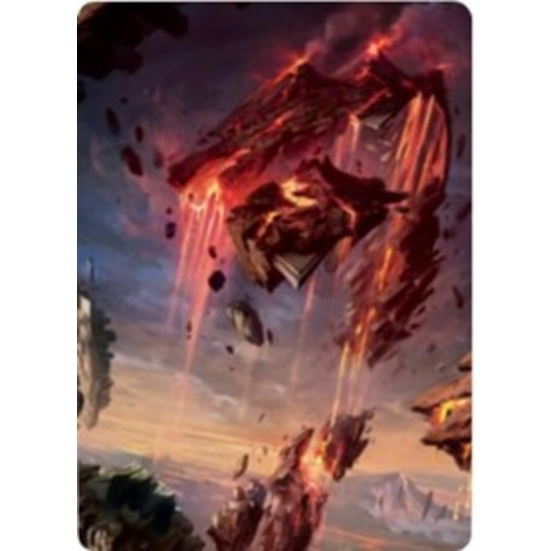 Mountain 2 Art Card [Zendikar Rising Art Series]