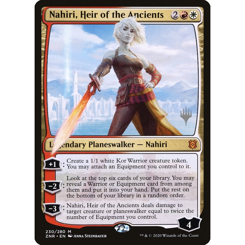 Nahiri, Heir of the Ancients (Promo Pack) [Zendikar Rising Promos]